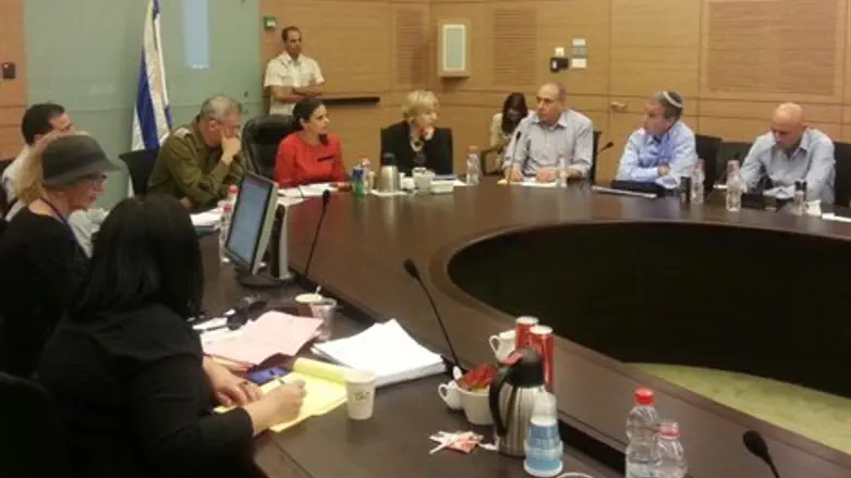 גיוס שווה. גנץ בדיון הועדה