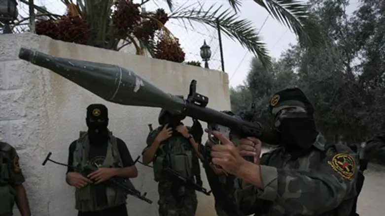 Islamic Jihad terrorists in Gaza