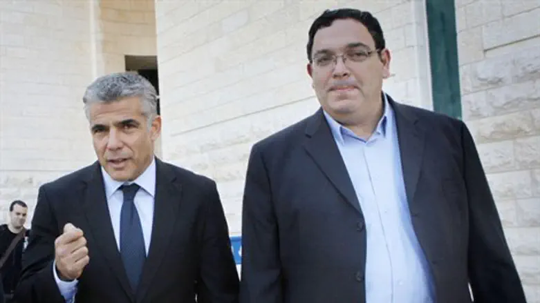 Yair Lapid and Shai Piron
