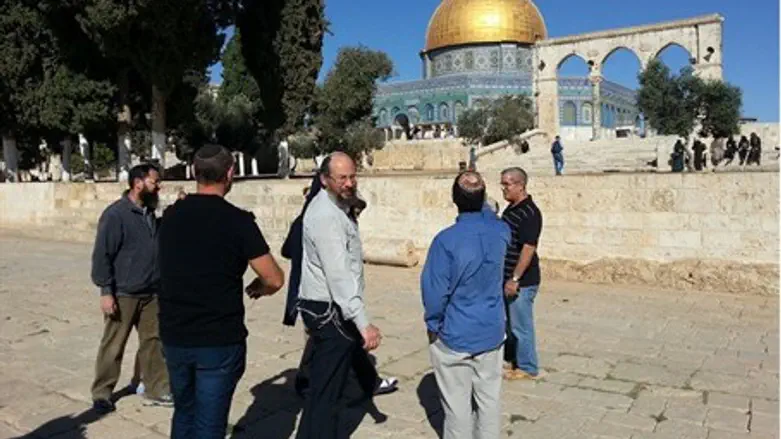 Храмовая гора. Иллюстрация