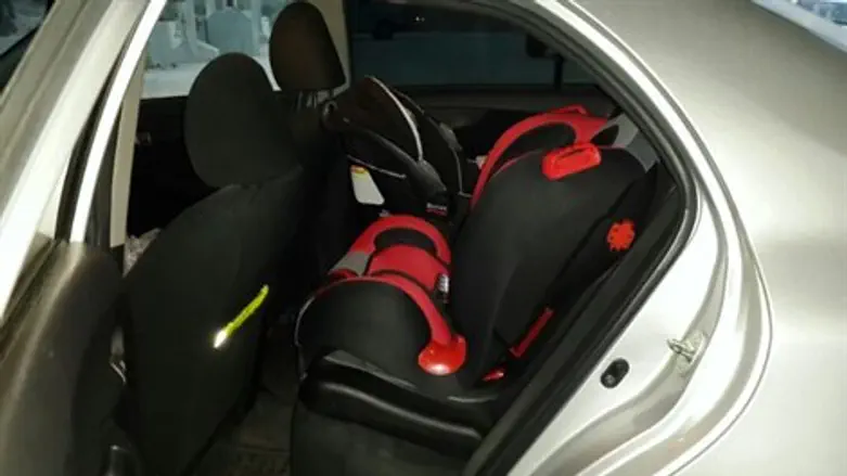 הרכב שנחטף עם התינוקת