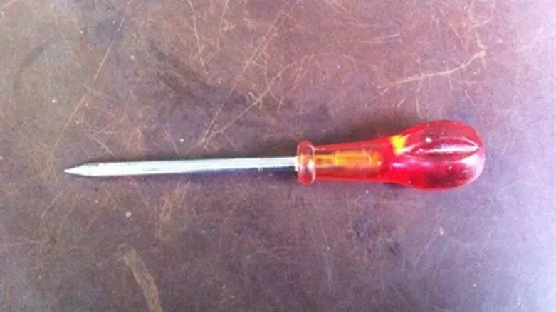 המברג שנתפס