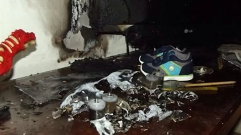 תוצאת השריפה