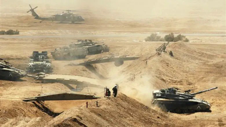 אימון אימונים צה"ל טנק