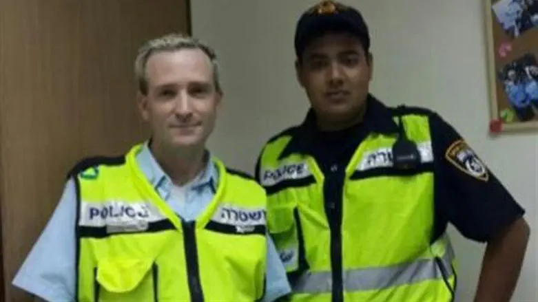 מתנדבי משטרת התנועה