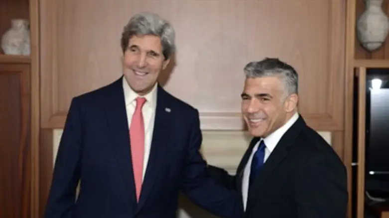 Джон Керри и Яир Лапид