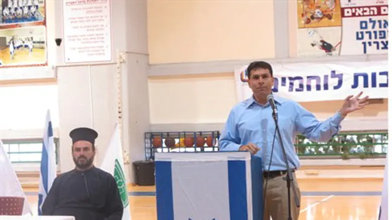 Danon with Father Nadaf 