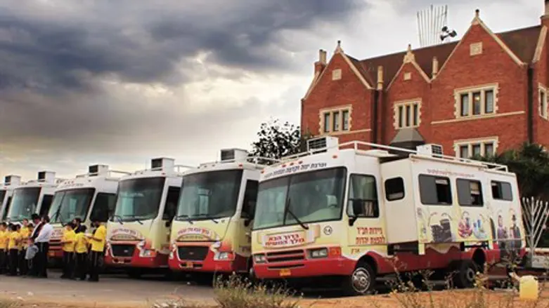 שיירת ניידות חב"ד