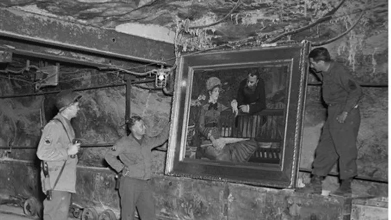 US soldiers artwork stolen by Nazis (file)