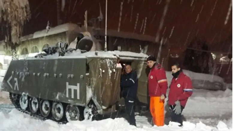 IDF brings paramedics by APC