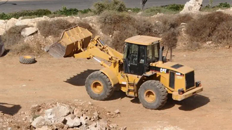 טרקטור שופל