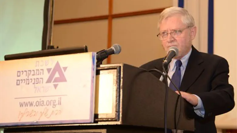 המבקר בכנס בתל אביב