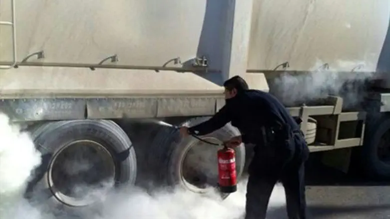 כבוי השרפה בנגרר