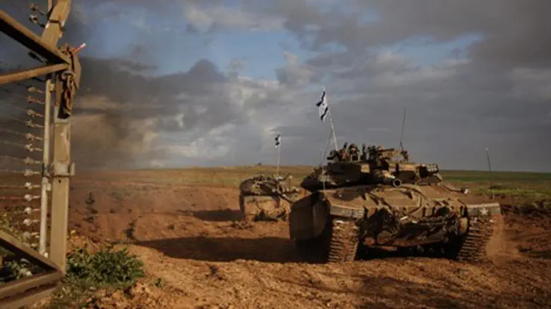 צה"ל נכנס לעזה במבצע עופרת יצוקה