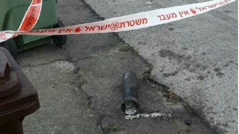 Remnants of the Kassam rocket, 23/12/13