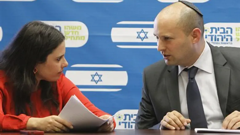 מעז יכול לצאת מתוק. נפתלי בנט ואיילת שקד