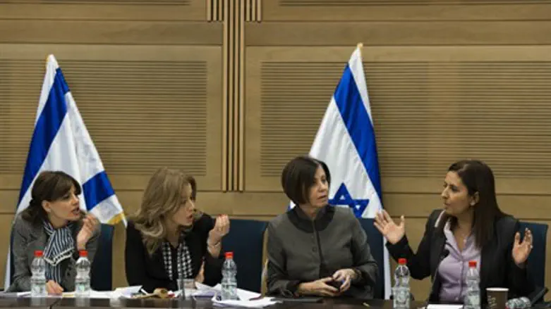 MKs Levy, Lavie, Galon and Gamliel