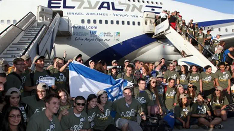 עולים חדשים בנתב"ג. ארכיון