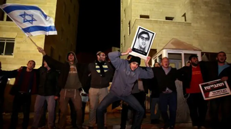 Immigrants' protest, December 2013