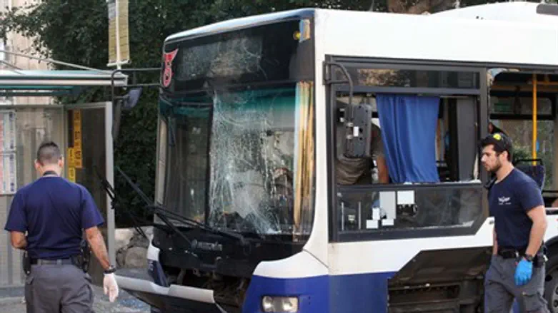 Автобус, взорвавшийся в Бат-Яме