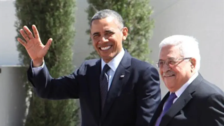 Барак Обама и Махмуд Аббас