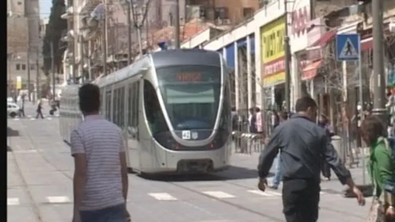 תחנת רכבת קלה הרכבת הקלה ירושלים