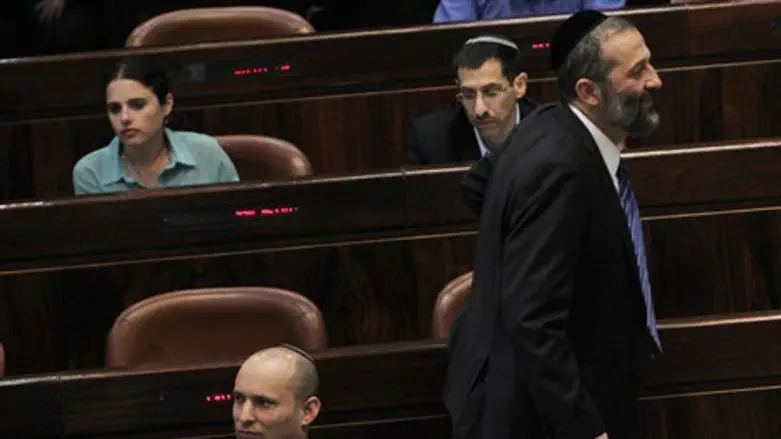 אריה דרעי ואנשי הבית היהודי