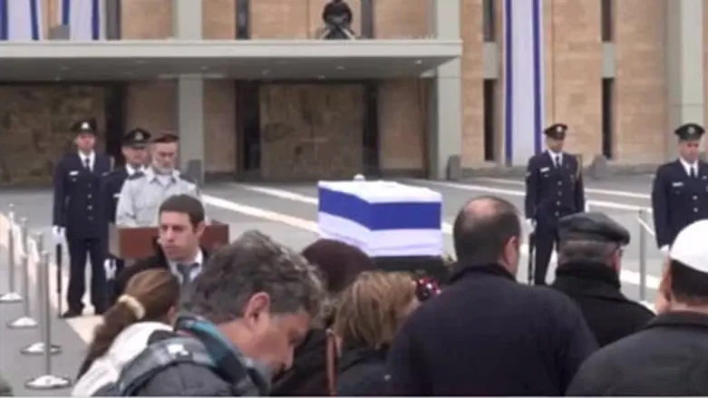Церемония прощания с Ариэлем Шароном (ז"ל)