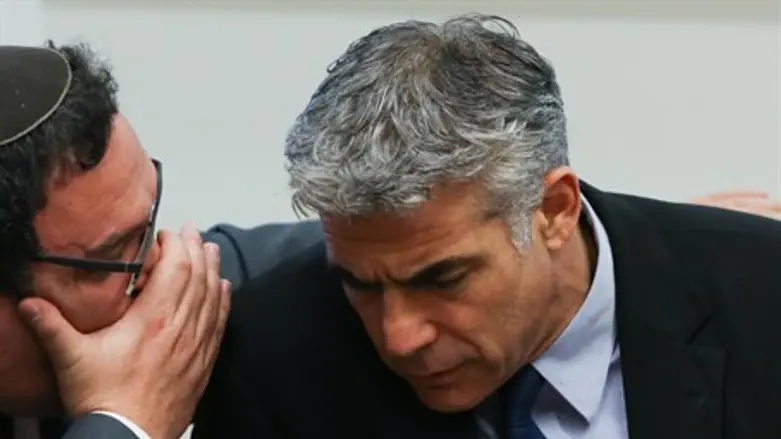 Yair Lapid and Shai Piron