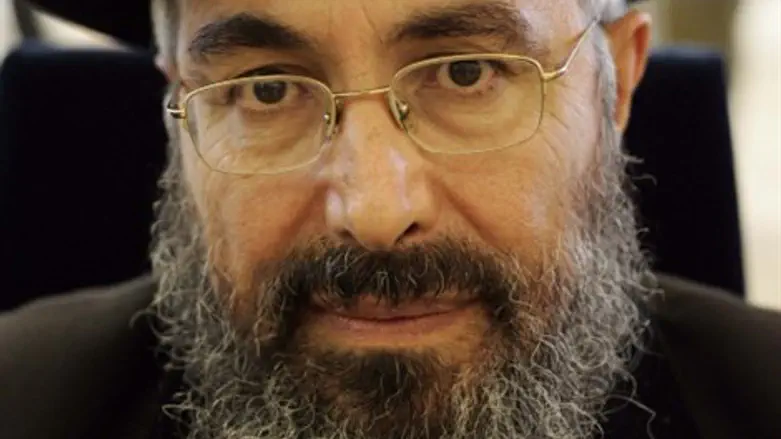 זה תפקיד הרבנים. הרב רצון ערוסי