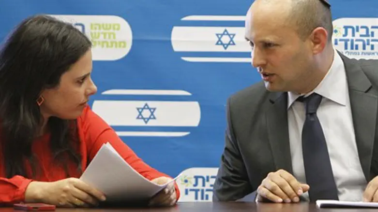 Нафтали Беннет и Айелет Шакед