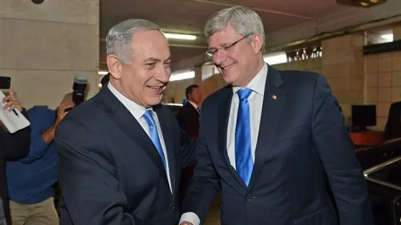 סטיבן הרפר ורה"מ נתניהו