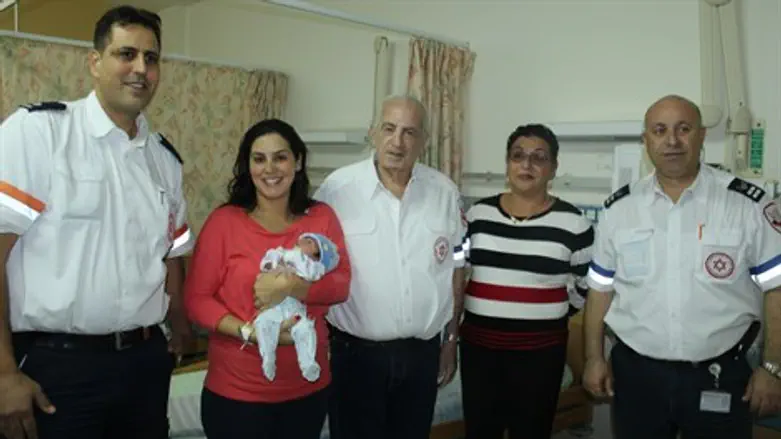 דור שני ללידה באמבולנס