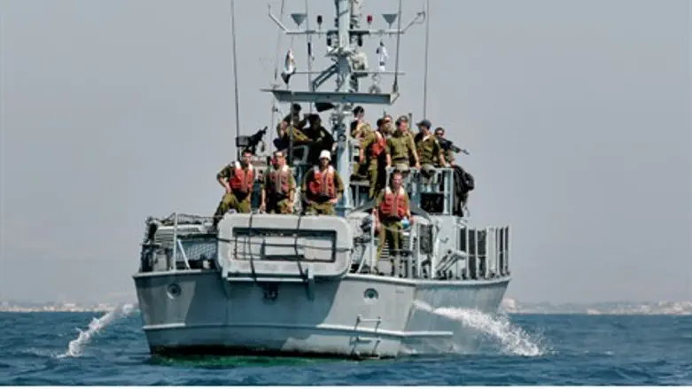 Ship belonging to the Israeli Navy (archive)