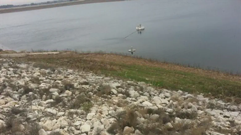 המאגרים מתרוקנים. מאגר מים דרומי - עמק חפר