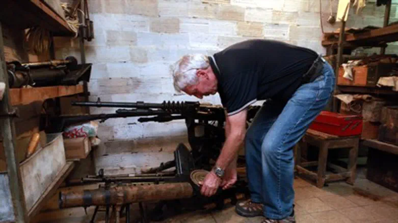 Hidden weapons cache
