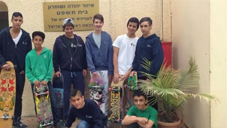 הילדים בבית המשפט האזורי