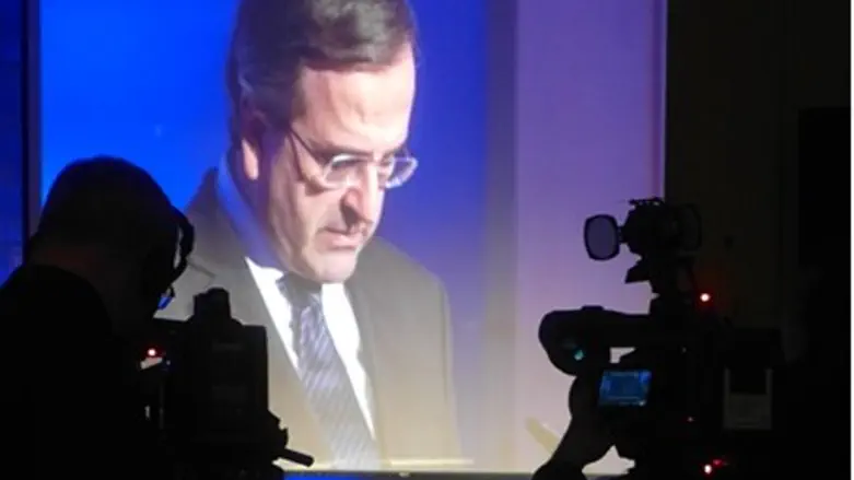 Greek PM Antonis Samaras addresses annual EU