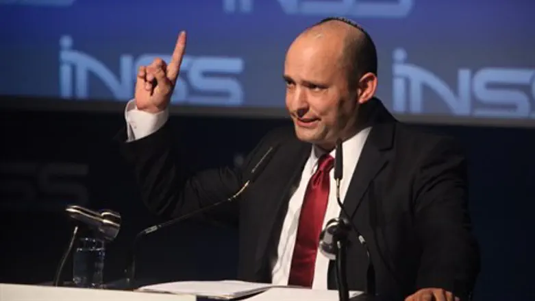 השר בנט בכנס הINSS