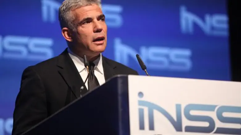 השר לפיד בכנס INSS