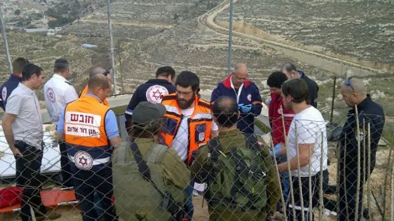 זירת האסון באפרת