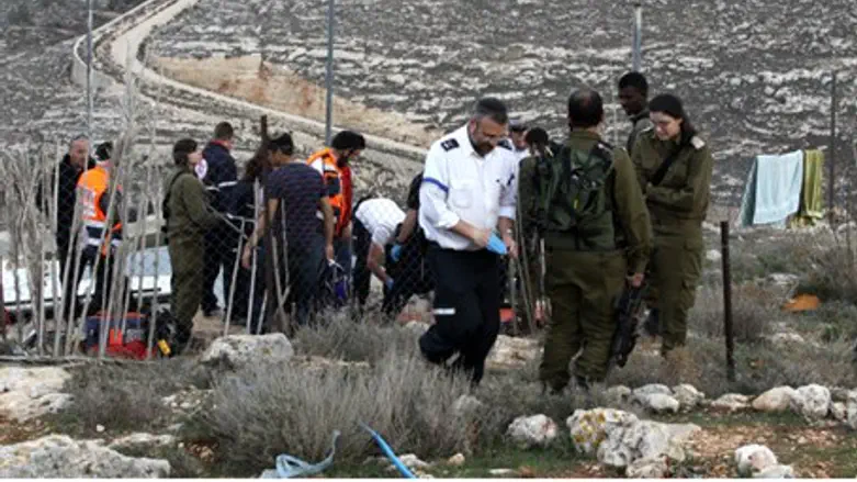 Rescue forces on the scene of Efrat tragedy