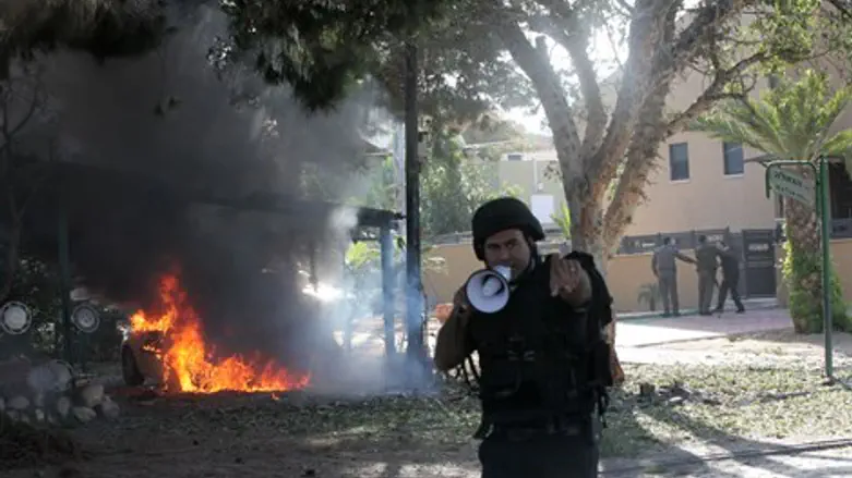 רקטה באשקלון