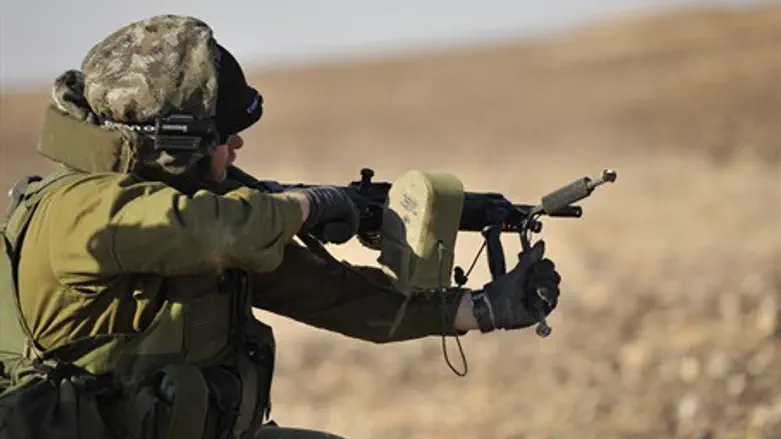 Военнослужащий ЦАХАЛа (Иллюстрация)