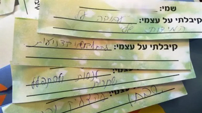 "קבלות טובות" עם סיום השבת