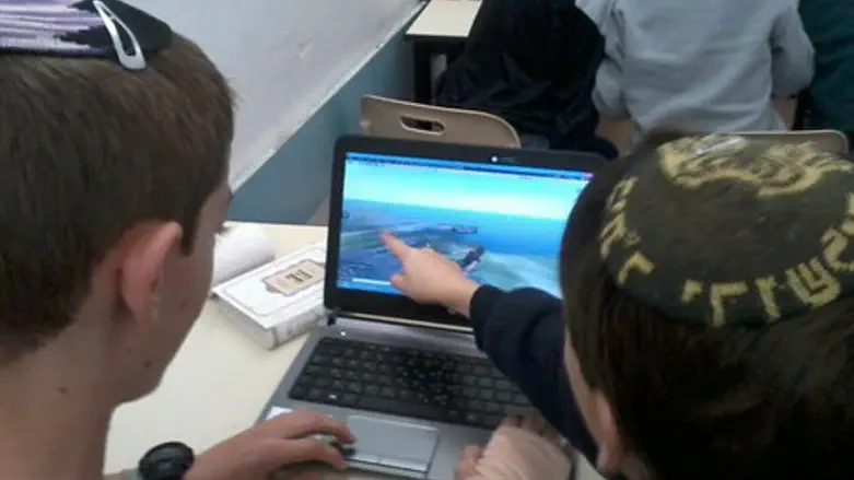 לומדים גמרא באמצעות המחשב