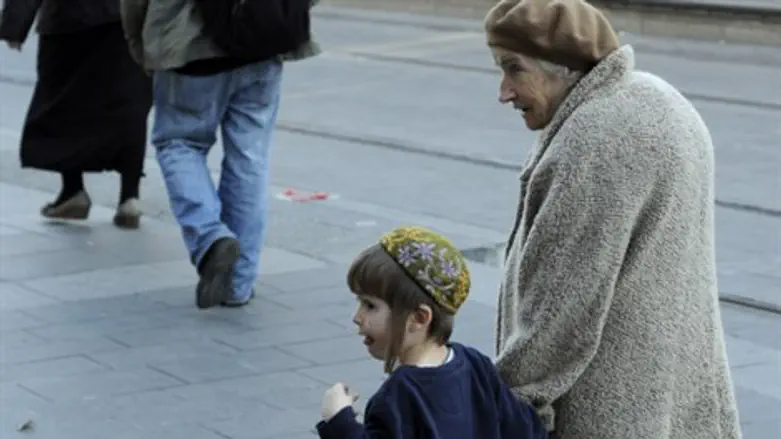 סתבא ונכד. אילוסטרציה