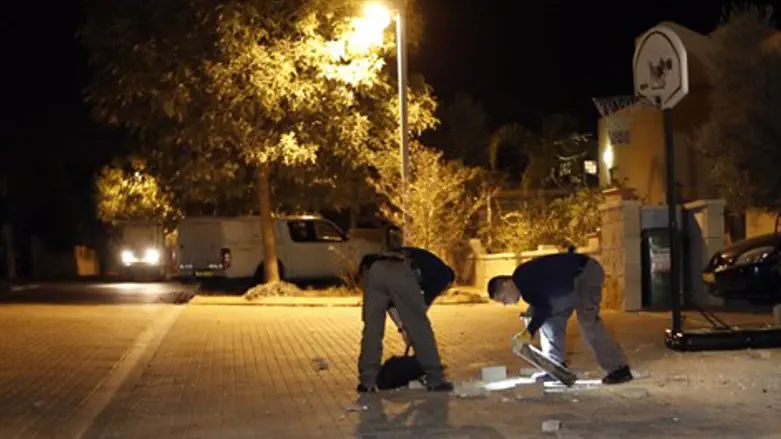 פגיעת רקטה הלילה