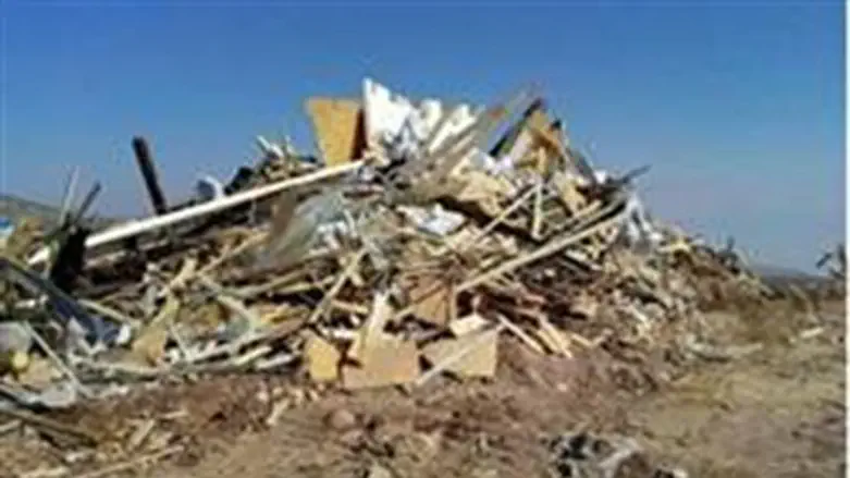 Разрушенный дом Саги Кайслера