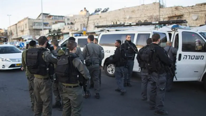 Scene of previous Damascus Gate stabbing, Jan